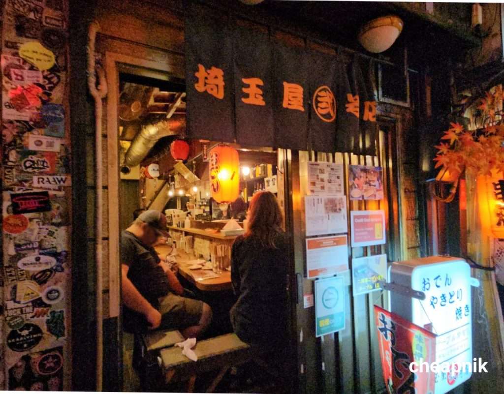 Omoide Yokocho_Saitamaya No.2 izakaya at Piss Alley