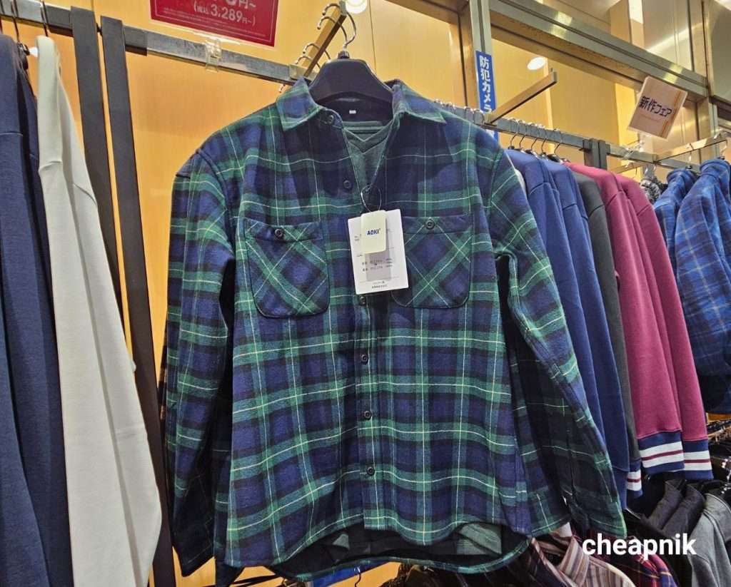 Japan_Aoki Store_Men's Long sleeves