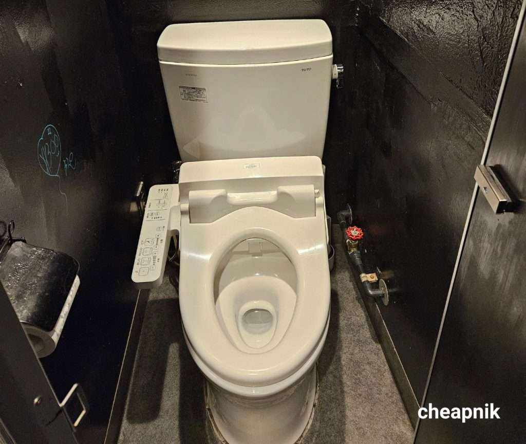 They have Japanese toilets with the control panel at 300 Bar Ginza. :)