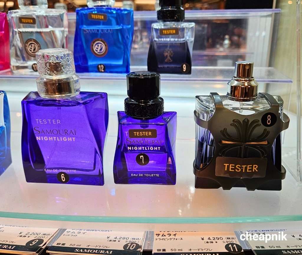 Samourai Perfumes at Shibuya Loft