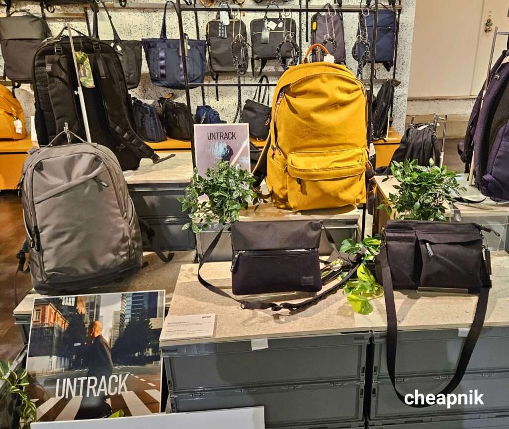 Untrack Japan Bags at Shibuya Loft