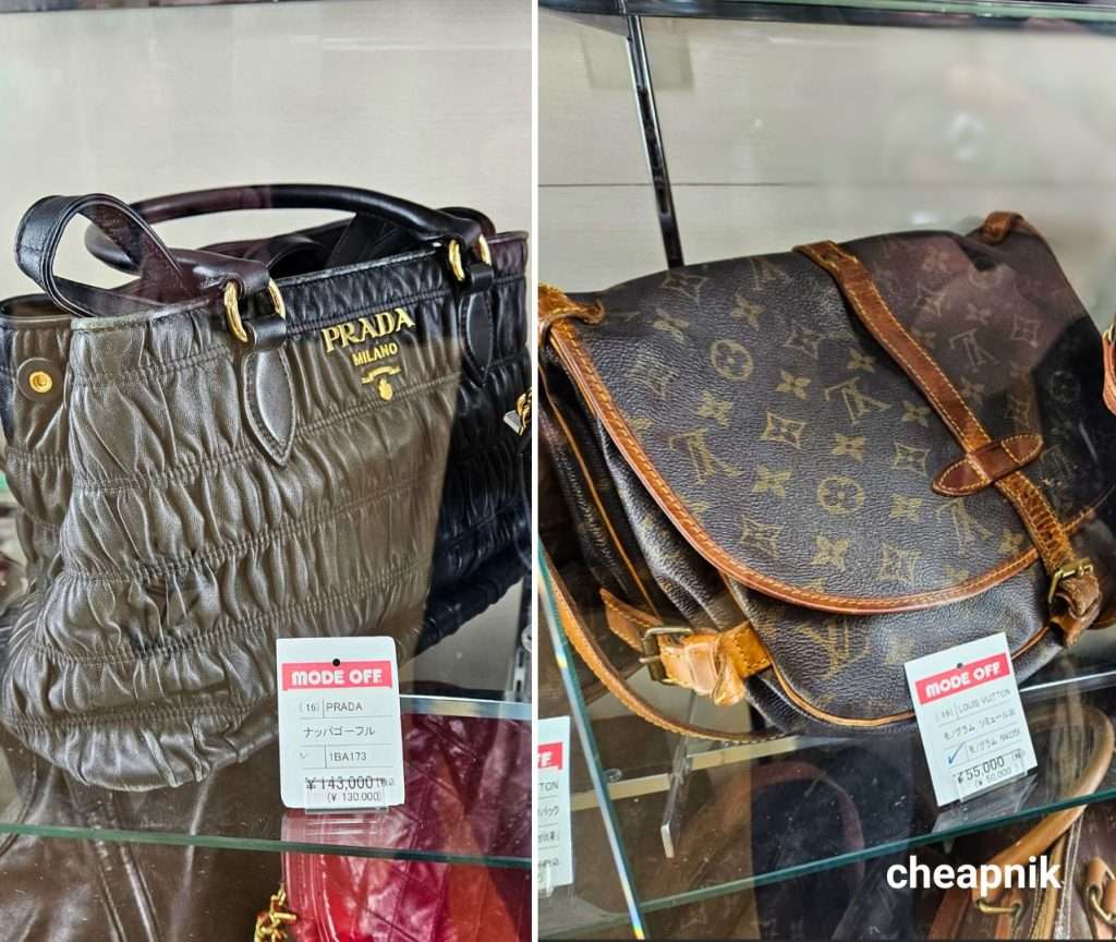 Second-Hand Prada and Louis Vuitton Handbags for sale at Mode Off