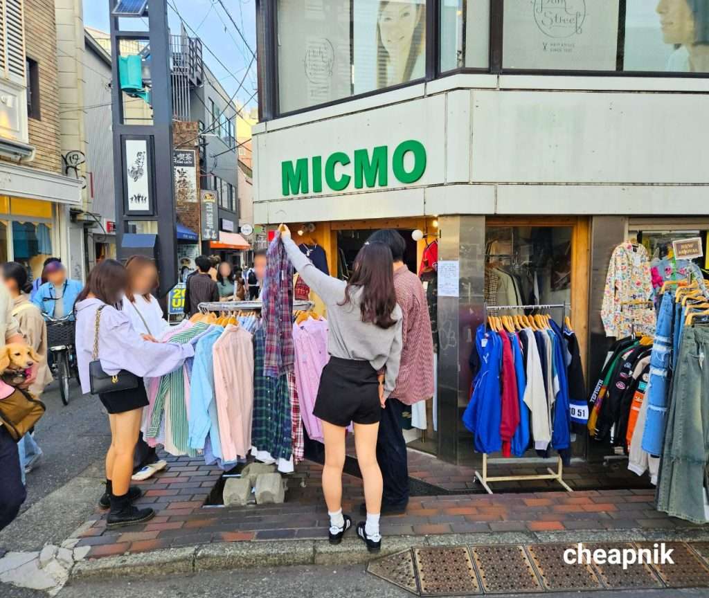 Clothes shopping in Shimokitazawa