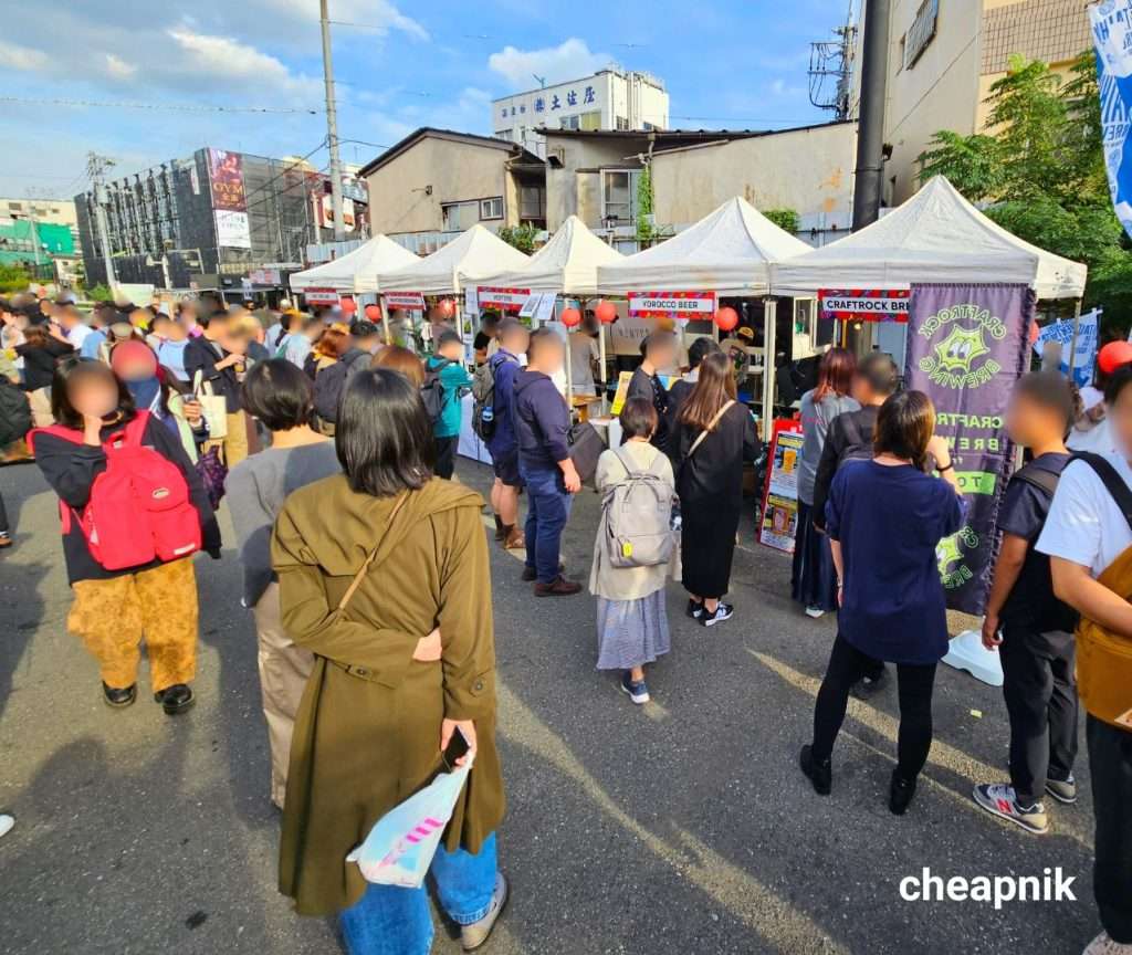 Neutral Case Craft Beer Festa Setagaya at the Shimokita Senrogai Complex in Shimokitazawa