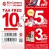 Don Quijote Discount Coupon: Get up to 10% tax-free rate + 5% off on tax-free purchases over ¥10,000 (tax excl.)